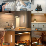🔋 Motion Activated Night Light – Soft Glow LED for Hallway, Bathroom & Bedroom 💡🛋️