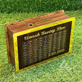 Handcrafted Umrah Savings Box 🕌🪵
