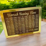 Handcrafted Umrah Savings Box 🕌🪵