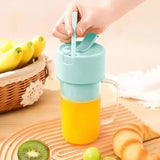 Rechargeable Fast Glass Juicer + Free Silicon Straw